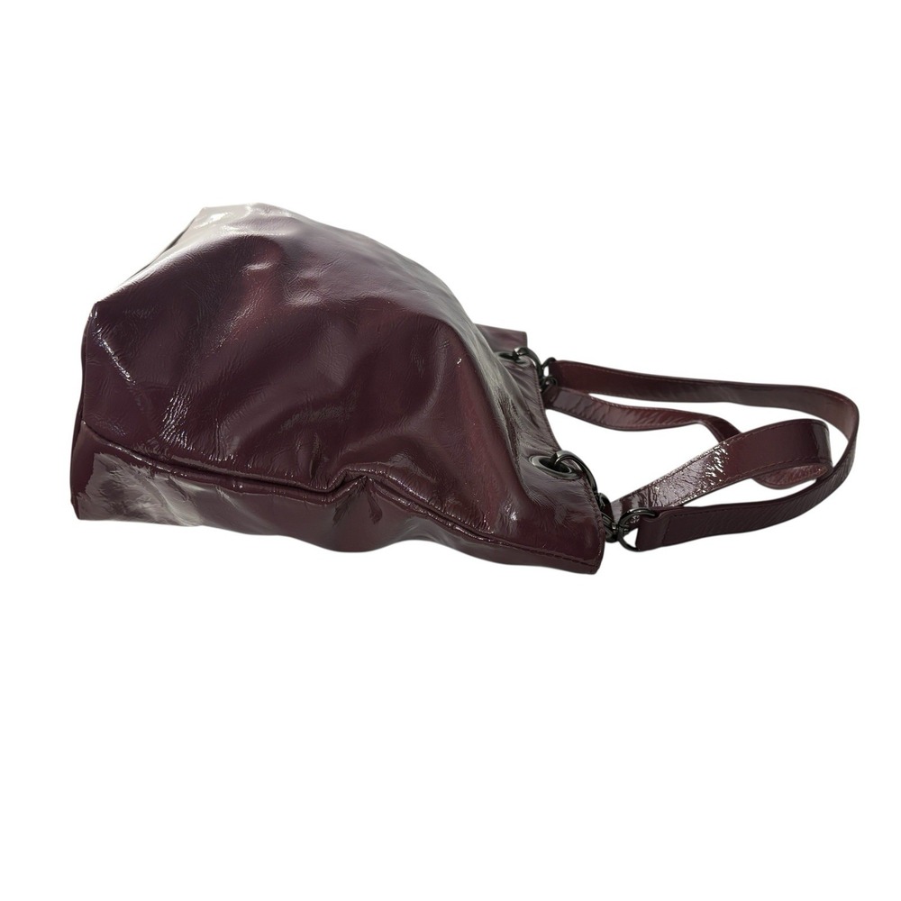 Preview International Purple Handbag Purse NOS From Nordstrom Shiny w/ Tags - Picture 13 of 16